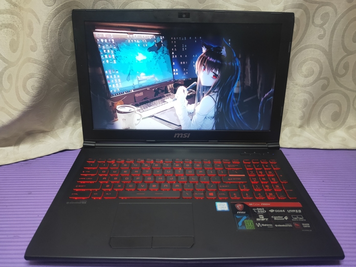 微星GL62笔记本游戏本非黑幽灵暗影精灵雷...