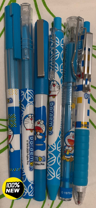 品目哆啦a梦笔联名中性笔组合6支