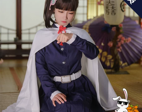 多肉君 鬼灭之刃COS服栗花落香奈乎cos...