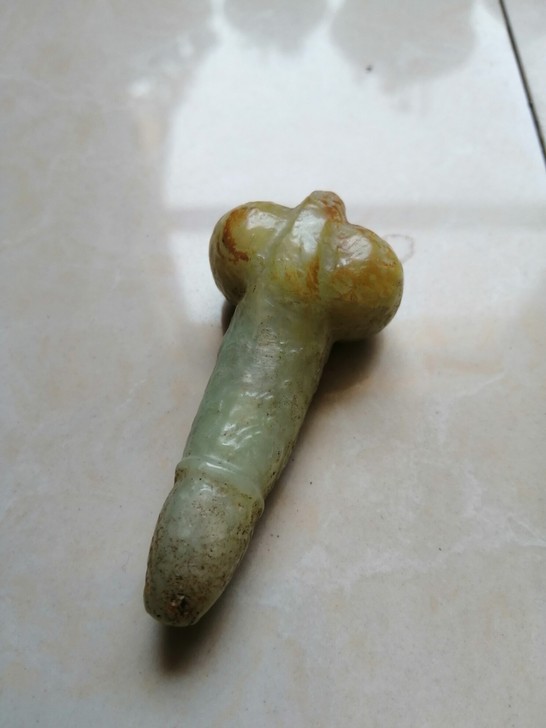 远古玉器，远古玉雕工流畅，玉质油润，完美无...