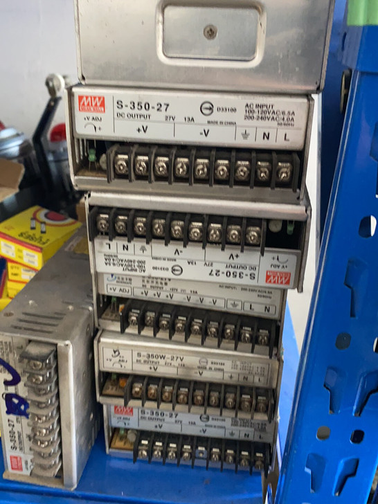 明纬24V，27V电源，一个也包邮，测试好...