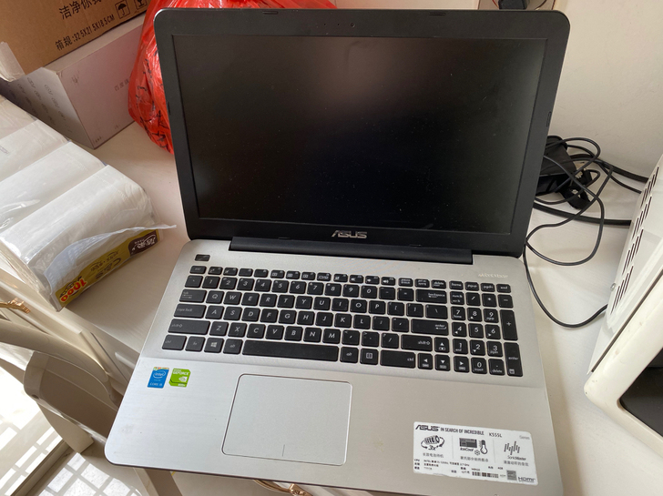 华硕笔记本电脑，型号K555L，原装正品，...