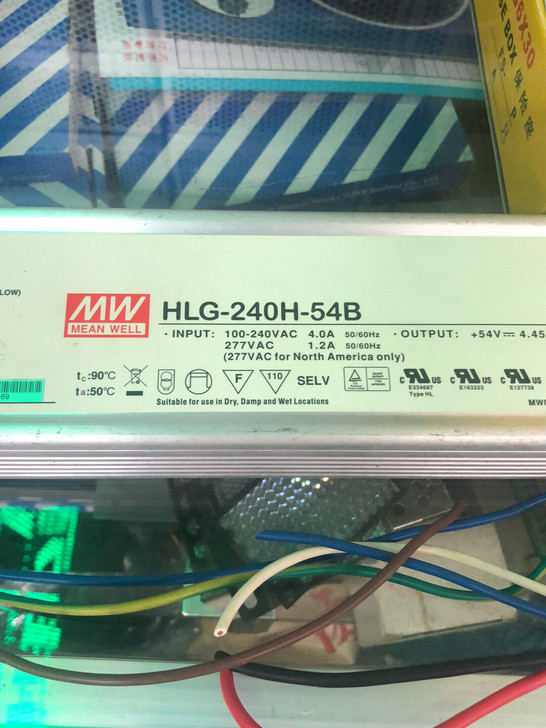 HLG-240H-54B正品拆机台湾明纬电源