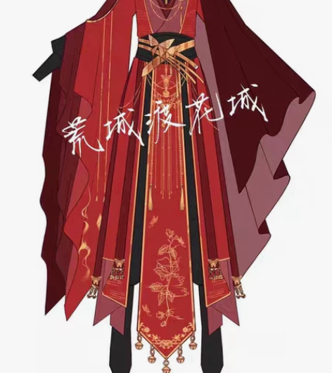 预售荒城渡花城cos,如样衣不戳我就转定金...