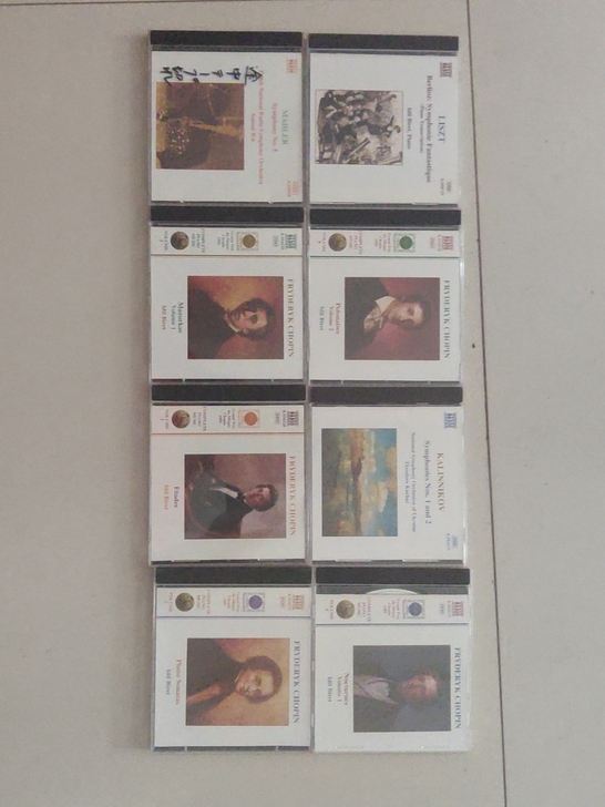 拿索斯古典音乐CD,8盘,打包出,100块...