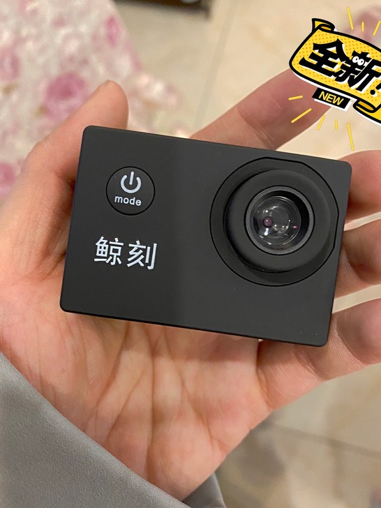 运动相机vlog摄像机摩托车骑行头盔防水浮...