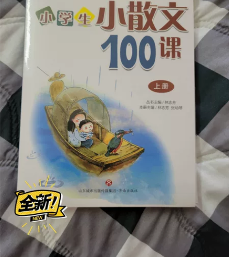 小学生小散文100课 上下册 全新 标价为...