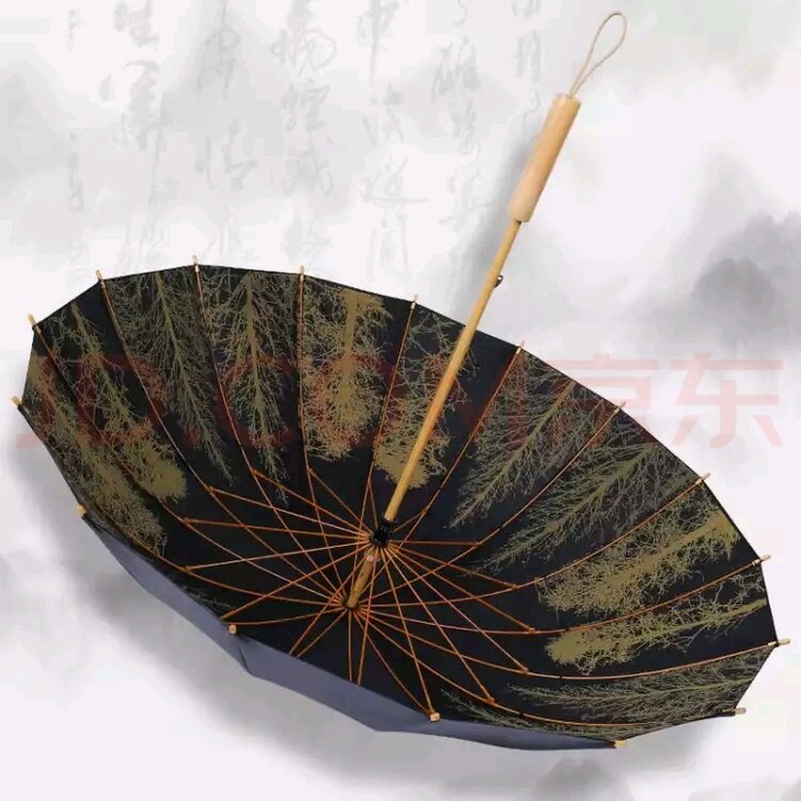 复古古风伞，京东入手，全新未开封。