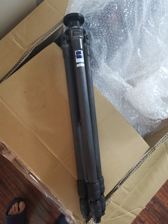 捷信 1227三脚架，2号3节碳纤维，架中...