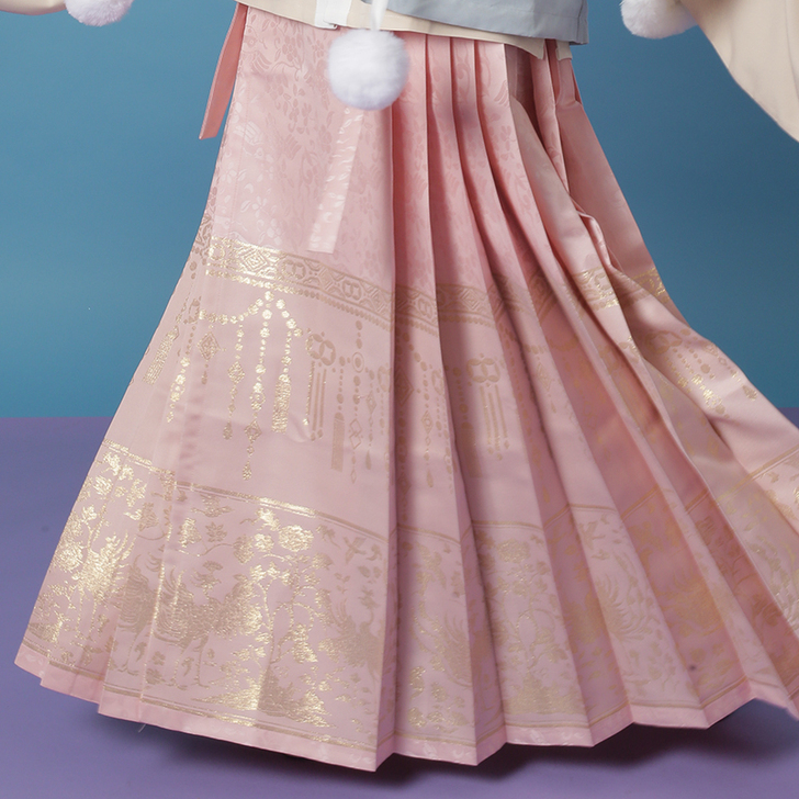 东月棠 流云兔 多色款冬装汉服汉元素女正品...