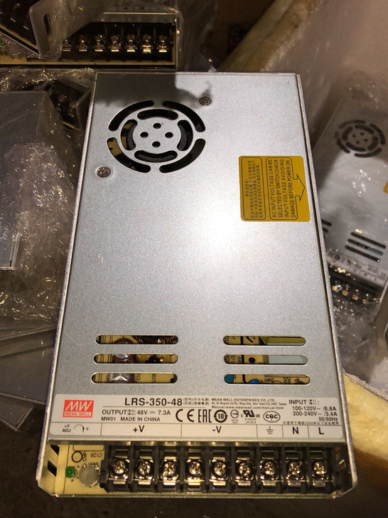 明纬电源LRS-350-48全新机拆下的....