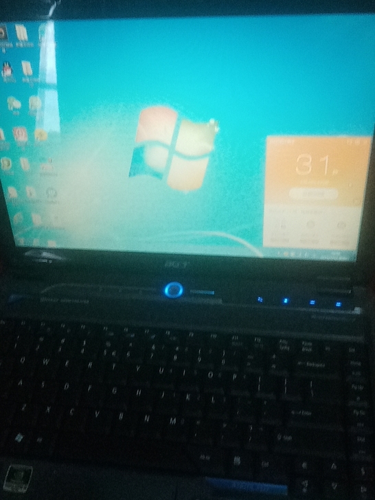 名牌台湾宏基笔记本电脑原装无维修，几乎全新...