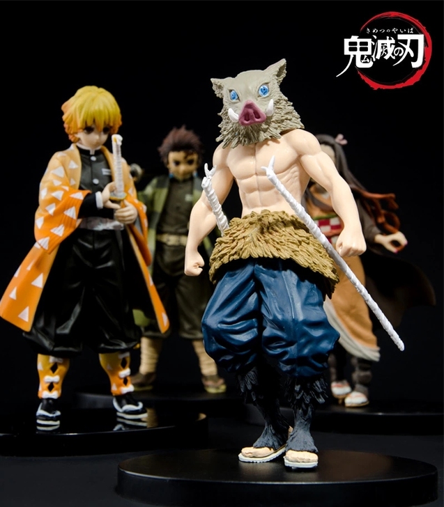 鬼灭之刃手办，这一套5个，单个17不包邮，...