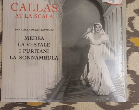 正品黑胶唱片 CALLAS法国歌剧 高音 ...