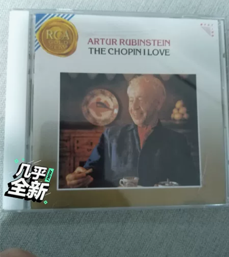 正版CD唱片 RCA 鲁宾斯坦 肖邦 珠玉...