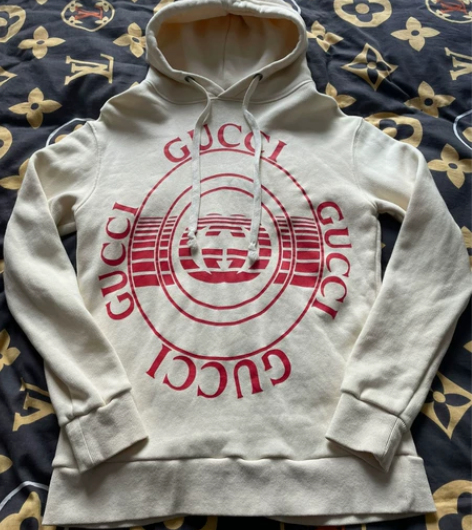 正品国外代购Gucci古驰，连帽卫衣，M码...