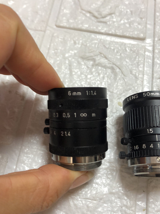 工业镜头 6mm :1.4  镜头