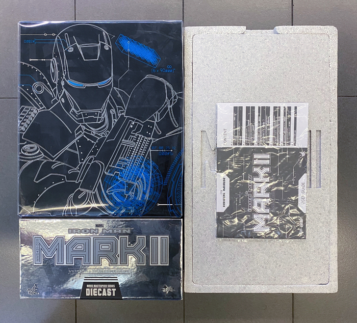 HotToys12寸钢铁侠MK2压铸合金M...