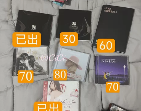 包邮出闲置外国语cd，其它国粤专辑见主页。...