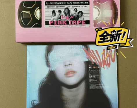 正版 F(X)组合专辑粉红录像带+新新人类...