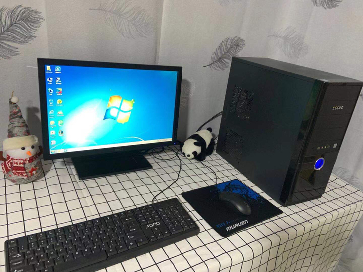 低价急出英特尔办公机台式电脑电脑主机 办公...
