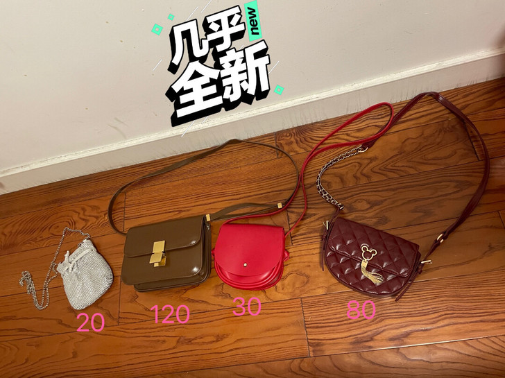 清橱柜，都是闲置的包包，只背过一两次甚至没...