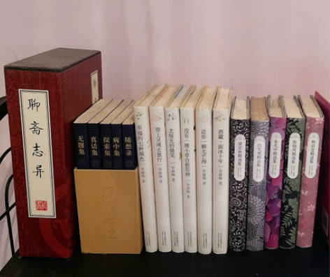 出套书，著名作家巴金毕淑敏，聊斋志异、四大...