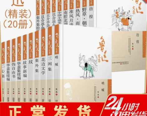 鲁迅文集(全二十册)鲁迅小说散文杂文经典全...