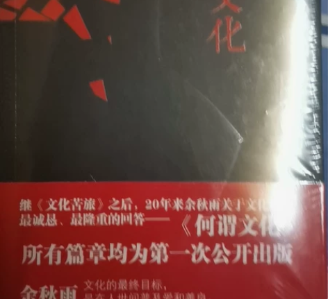 全新余秋雨《何谓文化》 可小刀～