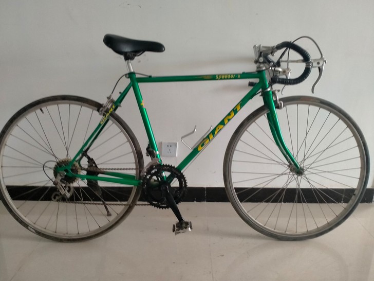 捷安特公路车自行车   钢架 14速  2...