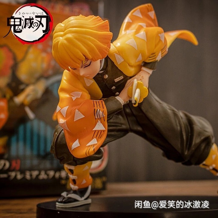 鬼灭之刃手办灶门炭治郎祢豆子我妻善逸玩具公...