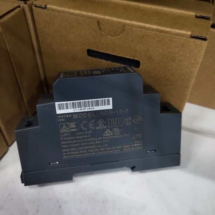 HDR-15-5/12/24正品台湾明纬导...