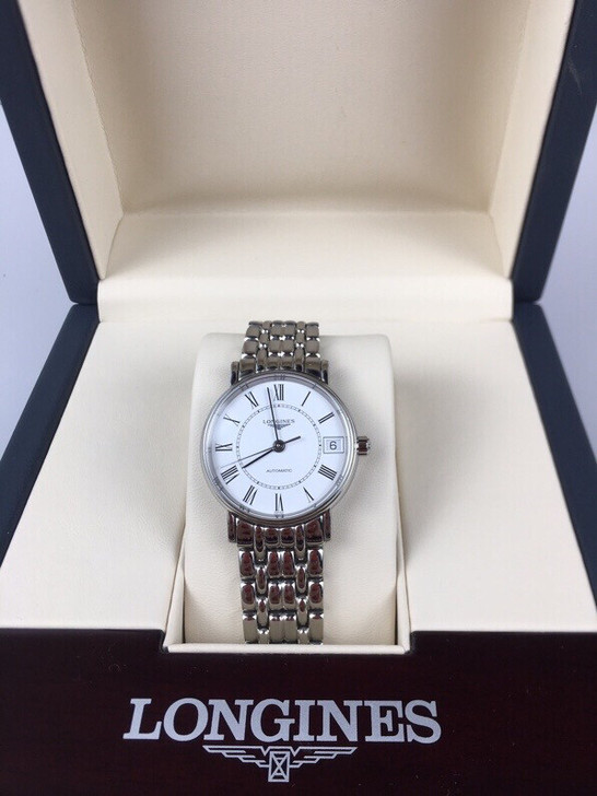 【现货】浪琴瑰丽女士自动机械表，30表径