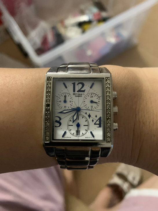 casio，正常走
