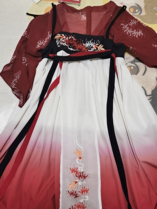 标价包邮出织羽集汉元素汉服齐胸襦裙m码