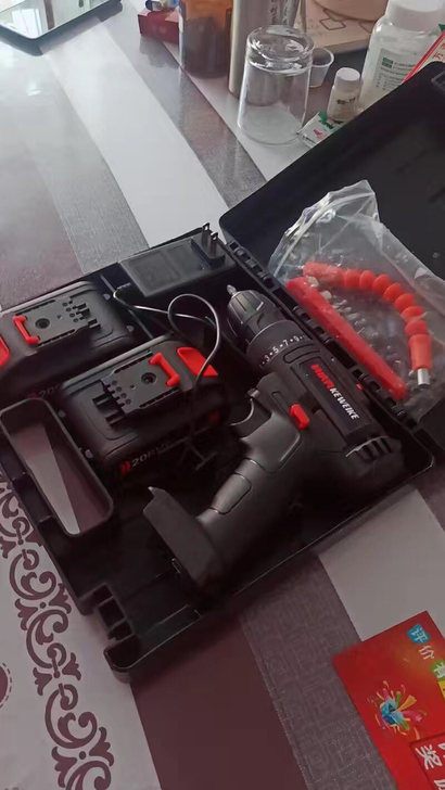 全新包邮!家用充电钻全新手电钻充电钻大功率...