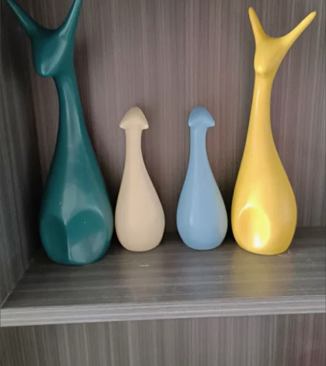 陶瓷摆件全新包邮,北欧家居客厅装饰品摆件创...