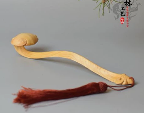 精品血檀木雕文玩手把件吉祥如意平安家居镇宅...