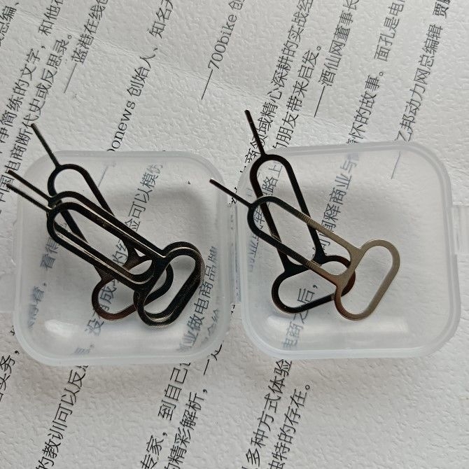 不锈钢加长取卡针手机适用于sim卡苹果vi...