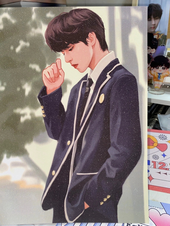 【出】刘耀文无框画