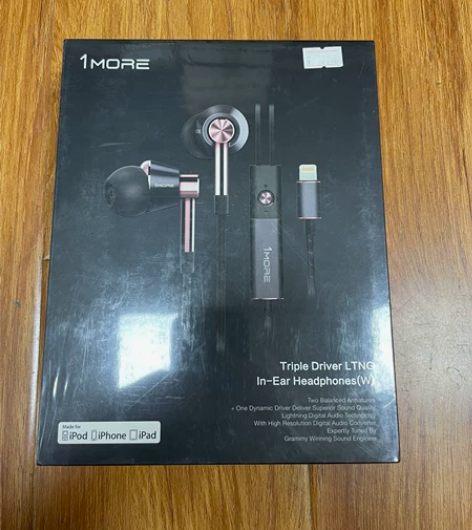 万魔1more E1001L 三单元圈铁耳...