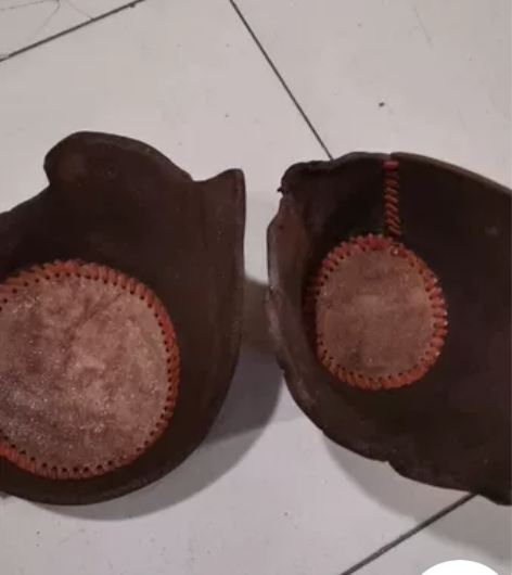 皮花篮,花瓶。处理2个,底部大概15厘米。...