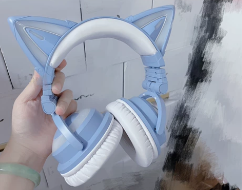 妖舞猫耳耳机3代 闲置出了 仅试戴  细节...