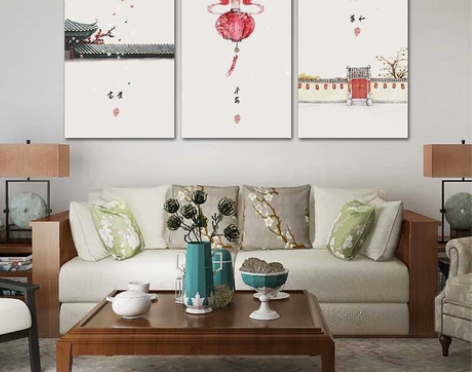 (清仓)3幅28.9元包邮装饰画中国风中式...