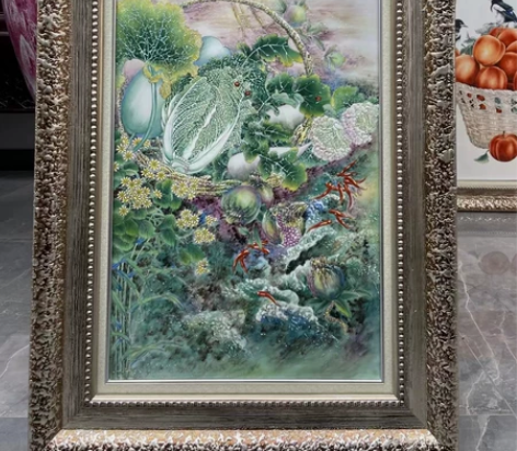 吴克典 江西省工艺美术大师 创作  瓷板 ...