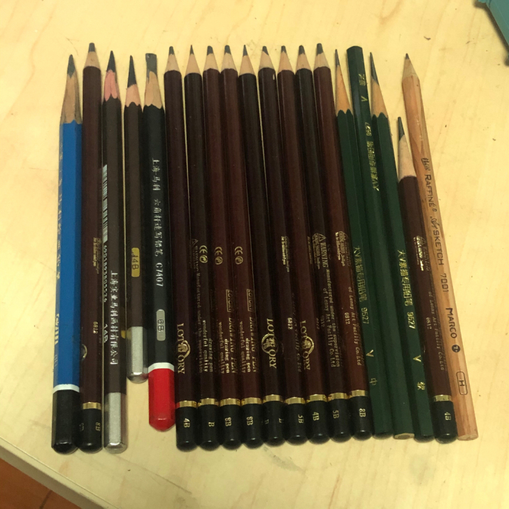 高三了之前买的铅笔不用了