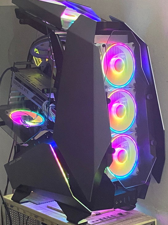 乔思伯mod5加水冷加电源加风扇