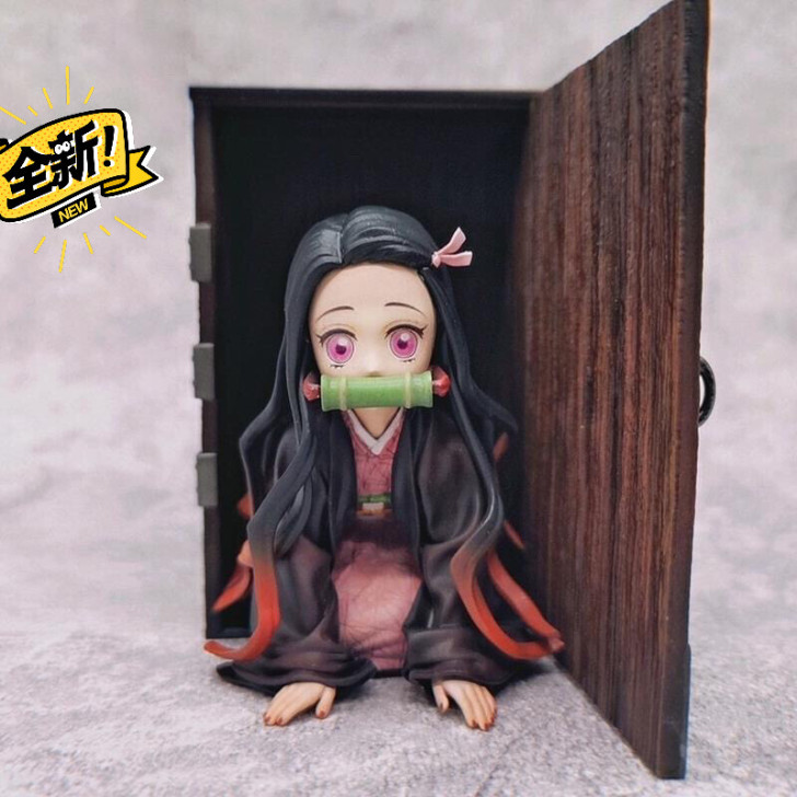 优质版 鬼灭之刃手办 灶门祢豆子美少女动漫...