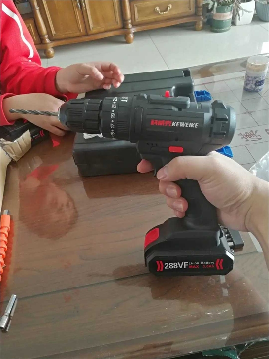 【亏本清仓】德国288V手电钻充电式有刷电...