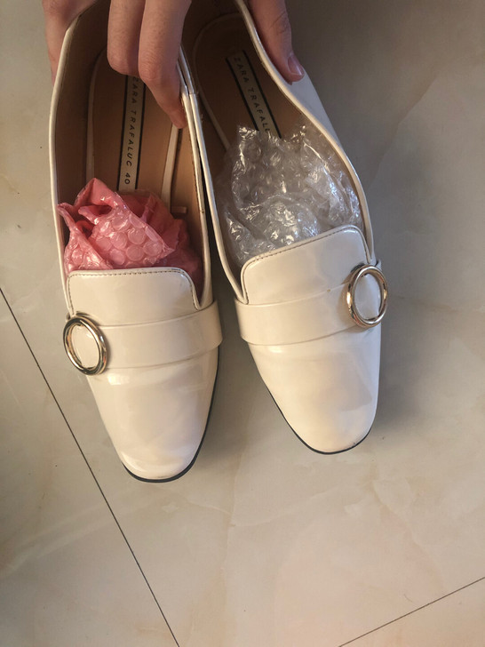 凉鞋 单鞋 瓢鞋 zara 40码 平底鞋...